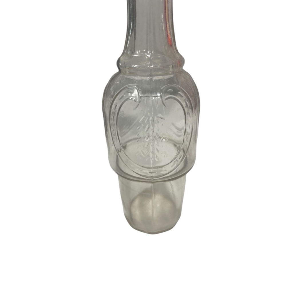 Wilcox? 5 etched glass bottle cruet Condiment Set castor silver plated antique? - Picture 11 of 12